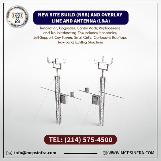 Overlay Line And Antenna Installation